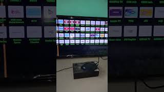 ANDROID TV BOX MINI Q3  sudah terdapat 100 an chanel tv lokal dan aplikasi sesuai kebutuhan [upl. by Klemperer]