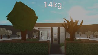 Bloxburg house build 14k [upl. by Anen]