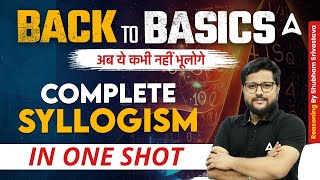 Syllogism Reasoning Tricks in One Shot  Syllogism Reasoning Questions  By Shubham Srivastava [upl. by Kcirttap]