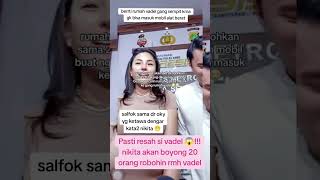 MOMEN DR OKY TERTAWA MENDENGAR KATA2 NIKITA TENTANG RMH VADEL beritaartis nikitamirzani nikmir [upl. by Sissie]