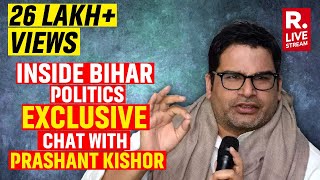 Prashant Kishor Speaks To Republic On Bihar Caste Politics INDI Alliance Nitish’s Fate And More [upl. by Abbe643]