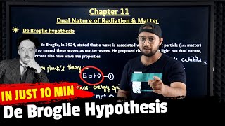 47Chapter  10  Dual Nature Of Radiation amp Matter  De Broglie Hypothesis  Physics Baba 2O [upl. by Attekahs]