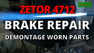 ZETOR 4712 BRAKE REPAIR part 2 [upl. by Venetis]