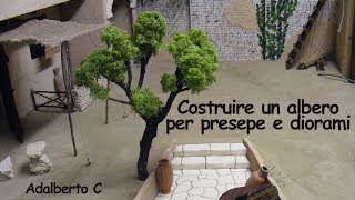 Realizzazione di un albero per diorami e presepi [upl. by Liris]