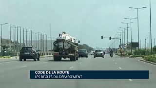 Code de la route  Les règles du dépassement [upl. by Ahcsim]