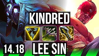 KINDRED vs LEE SIN JGL  51k DMG 21514 800 games Godlike Comeback  EUW Diamond  1418 [upl. by Ignacia]