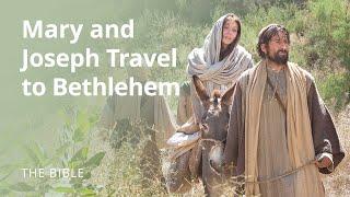 Luke 2  Mary and Joseph Travel to Bethlehem  The Bible [upl. by Phyllys48]