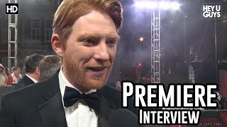 Domnhall Gleeson  Star Wars The Last Jedi Premiere Interview [upl. by Winthorpe]