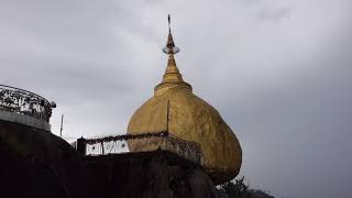 Rocha Dourada  Golden Rock  Myanmar [upl. by Nerraw514]