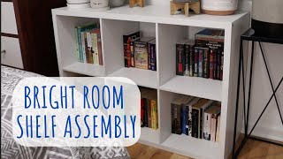 How to Assemble the Bright Room 6Cube Organizer Shelf Target [upl. by Tra]