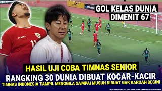 🔴 PERTAHANAN KELAS EROPA  Hasil Uji Coba TIMNAS INDONESIA SENIOR  Jelang Kualifikasi Piala Dunia [upl. by Nussbaum]