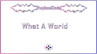 Perplexed  What A World Official Audio [upl. by Mcintosh341]