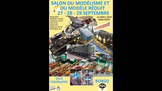 Salon du Modélisme et du modèle réduit 2024 à Borgo HauteCorse [upl. by Swerdna]