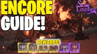 How to DOMINATE Encore Dungeons  Solo Leveling ARISE [upl. by Enialem]