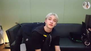 ENG SUB Bang Chan listening to SKYHI Just Breathe feat 3RACHA  Chans Room Ep146 [upl. by Haidej]