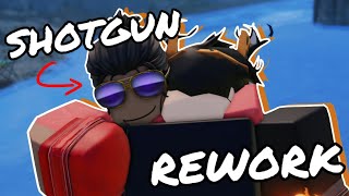 NEW SHOTGUN REWORK ITS INSANE  UNTITLED BOXING GAME [upl. by Riggs]