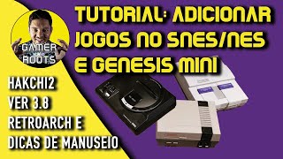 Como adicionar jogos no SNESNESMega Drive Mini com Hakchi2 38 2020 e Retroarch Tutorial [upl. by Jethro]