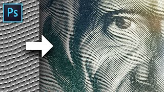 This Magic Texture Creates an Engraved Money Effect in Photoshop [upl. by Wexler]