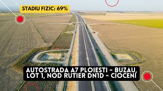 Autostrada A7 Ploiesti  Buzau 🇷🇴 Lot 1 Nod rutier DN1D  Pizzarotti  14072024 howitsmade [upl. by Cleaves]