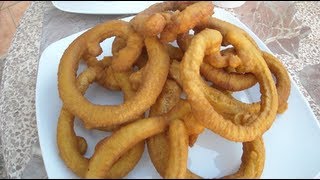 RECETA DE CHURROS CASEROS ANDALUCES [upl. by Hgielar]