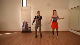 Lindy Hop Bases • Triple Steps [upl. by Femmine]