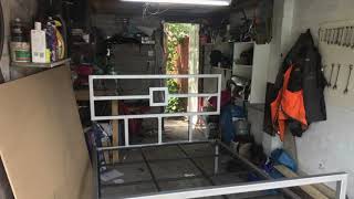 DIY metal bed frame [upl. by Krystalle]