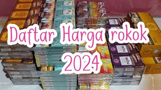 Harga rokok terbaru 2024 naik banyak [upl. by Otaner]