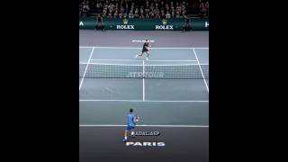 Djokovic vs Rune 🔥  djokovic rune tennis aftereffects 4k viralvideo shorts [upl. by Srevart]