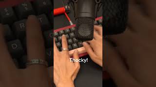 Thocky One of the thockiest switches from HMX mechanicalkeyboard gamingkeyboard customkeyboard [upl. by Tteltrab]