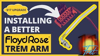 UPGRADE your Floyd Rose With This SIMPLE and CHEAP Whammy Bar [upl. by Fayre]