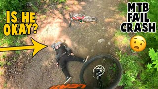 Best MTB Fails of the Year  So Far  2024  MTB Crashes  40 minutes of adrenaline [upl. by Keller]