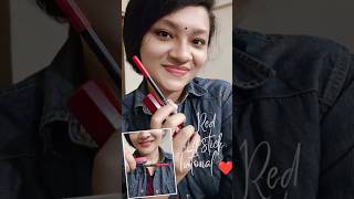 Smudged Red Lips 💋 redlipstick tutorial fashion lookbook dailylooks redliner [upl. by Osner450]