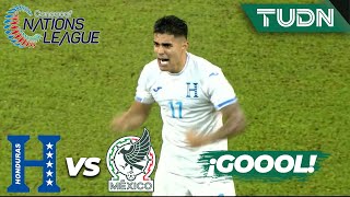 ¡GOOOL DE HONDURAS Palma hace la ventaja  Honduras 10 México  CONCACAF Nations League 2024 [upl. by Enitsirhk]