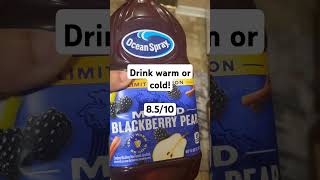 Ocean spray limited edition Mulled Blackberry Pear [upl. by Lledyr634]