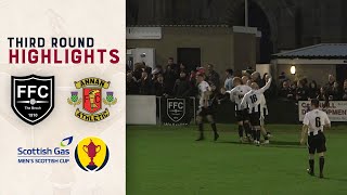 Fraserburgh 20 Annan Athletic  Third Round  Scottish Gas Mens Scottish Cup [upl. by Cthrine]