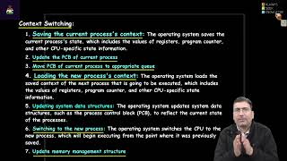 Lecture 08 Context Switching [upl. by Pentheas825]