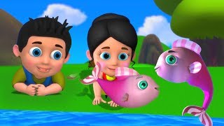 Machli Jal Ki Rani Hai  मछली जल की रानी है  Hindi Rhymes  Hindi Nursery Rhymes  Kids TV India [upl. by Obala]