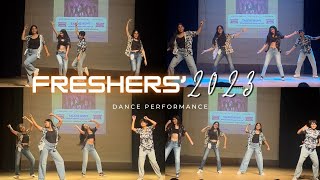 Our Dance Performance  IPCW Delhi University Freshers 2023 [upl. by Flam658]