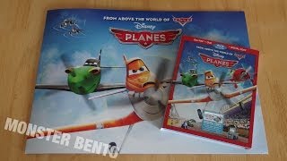 Planes Bluray  DVD  Digital Copy with Disney Store Lithographs Unboxing amp Review [upl. by Alexandros71]