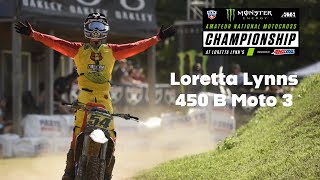 2024 Loretta Lynns 450 B Moto 3 Ft Diesel Thomas Reese Wheaton [upl. by Barcus977]