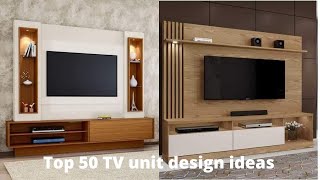 Top 50 tv unit design ideas low budget tv unit 2022 idea by ANC Interior and design banglore [upl. by Jabin]