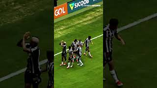 Gol do Galo Veja o primeiro gol de Deyverson com a camisa do Atlético [upl. by Cresida]