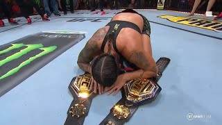 Amanda Nunes retires from MMA at UFC 289 🐐 [upl. by Feliza435]