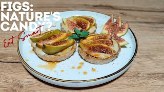 The Tarts That Wont Ruin Your Diet nosugar figtart heathyrecipe [upl. by Namrak]