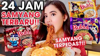 24 JAM MAKAN SAMYANG TERBARU PEDASNYA NGALAHIN SAMYANG LAINNYA [upl. by Maitland883]