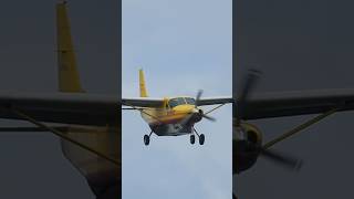 DHL  Cessna Caravan Arrival  Dominica 🇩🇲 aviation landing cessna [upl. by Tamiko220]