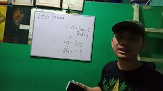 Vietas Formula  Quadratic and Cubic Equations [upl. by Nessa619]