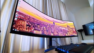 FIRST LOOK  Dell UltraSharp 40 Curved WUHD Monitor U4021QW [upl. by Marcellus]