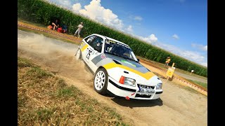 1 HWRT Rallyesprint 2024 WP3 GlassPfaff Opel Kadett E GSI [upl. by Nehtanhoj]