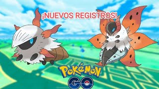 ¡NUEVOS REGISTROS LARVESTAVOLCARONA con SUERTE Pokémon Go [upl. by Guy]